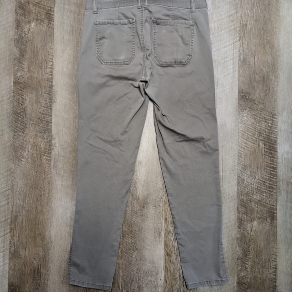 Democracy Ab Technology Greige Skinny Jeans Side Pockets Size 6 - Picture 10 of 13